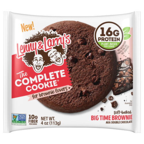 Lenny & Larry's Soft-Baked Double Chocolate Cookie - 4 Ounce