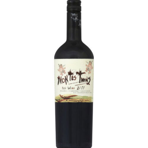 Montes Twins Red Wine, D.O. Colchagua Valley, 2011