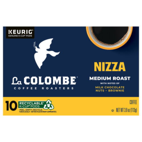 La Colombe Coffee, Medium Roast, Nizza, K-Cup Pods - 10 Each