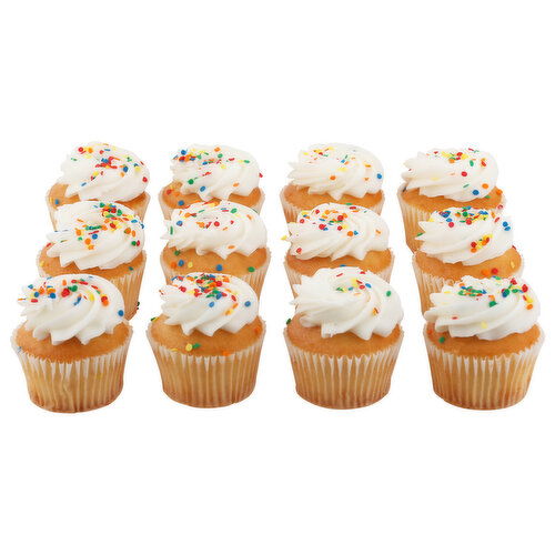 Fresh White Cupcakes