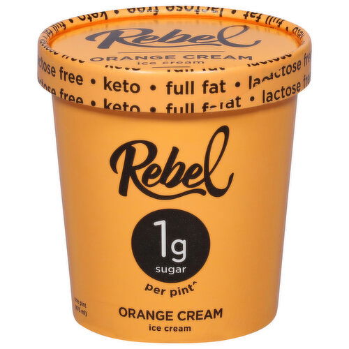 Rebel Ice Cream, Orange Cream