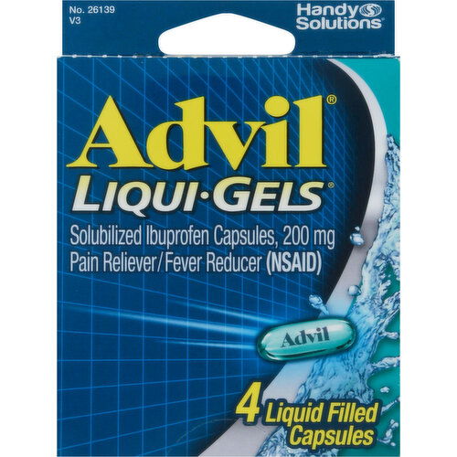 Advil Ibuprofen, 200 mg, Liqui-Gels