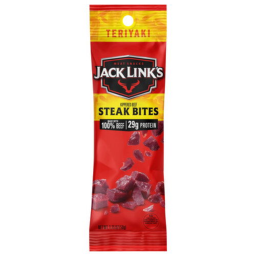 Jack Link's Steak Bites, Teriyaki, Kippered Beef