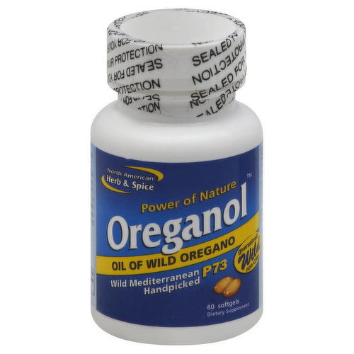 North American Herb & Spice Oreganol P73, Softgels