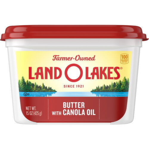 Land O Lakes Butter with Canola Oil, Spreadable