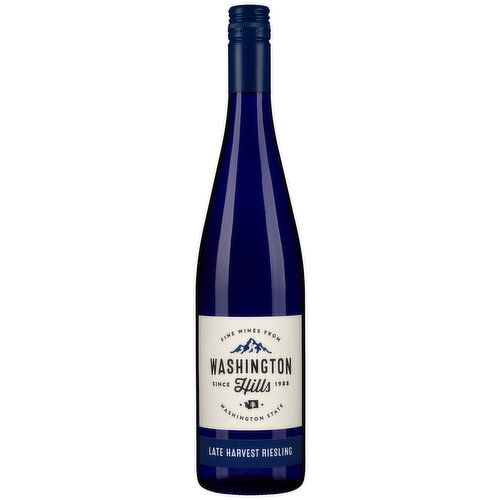 Washington Hills Late Harvest Riesling White Dessert Wine, 750 ml    