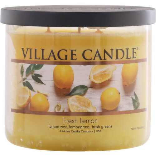 Village Candle Candle, Fresh Lemon