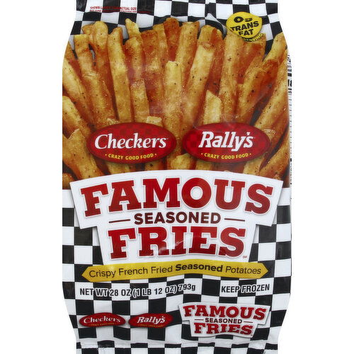 Checkers/Rally's Fries, Famous, Seasoned