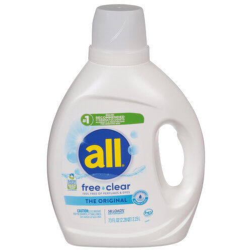 All Free Clear Detergent - 73 Fluid Ounce