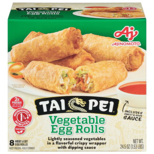 Tai Pei Egg Rolls, Vegetable