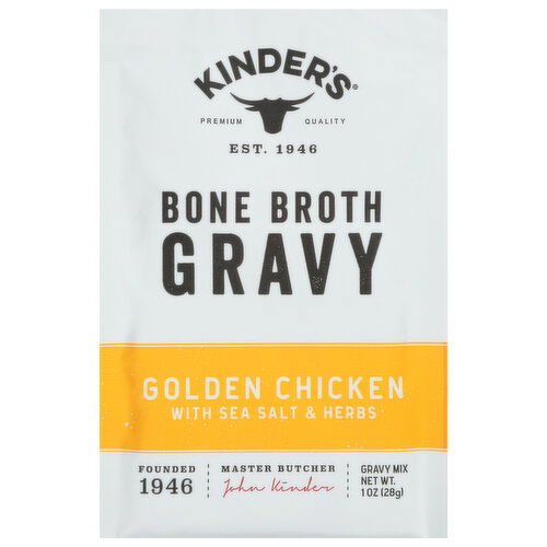 Kinder's Gravy, Bone Broth, Golden Chicken