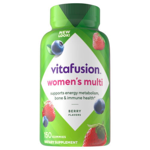 Vitafusion Gummies Berry Flavors Women's Multi - 150 Each