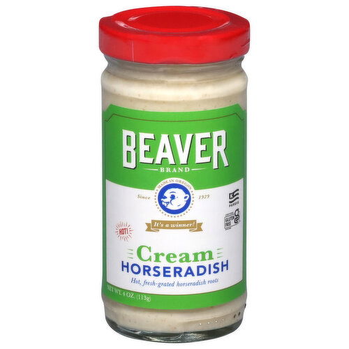 Beaver Brand Cream Horseradish - 4 Ounce