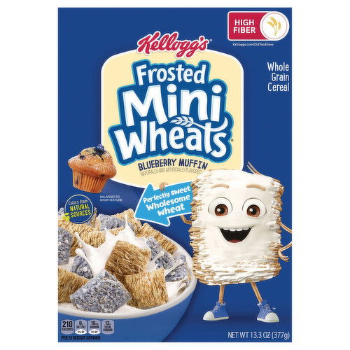 Frosted Mini-Wheats Blueberry Muffin Cereal - 13.3 Ounce