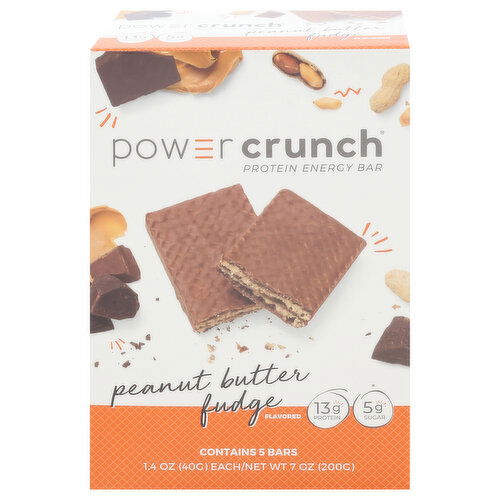 Power Crunch Protein Energy Bar, Peanut Butter Fudge