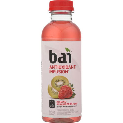 Bai Antioxidant Beverage, Kupang Strawberry Kiwi