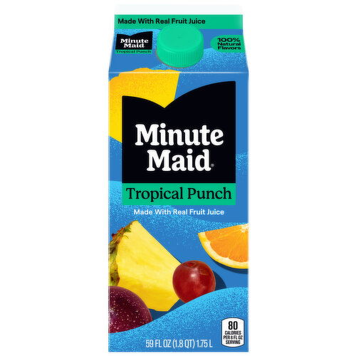 Minute Maid  Tropical Punch Carton