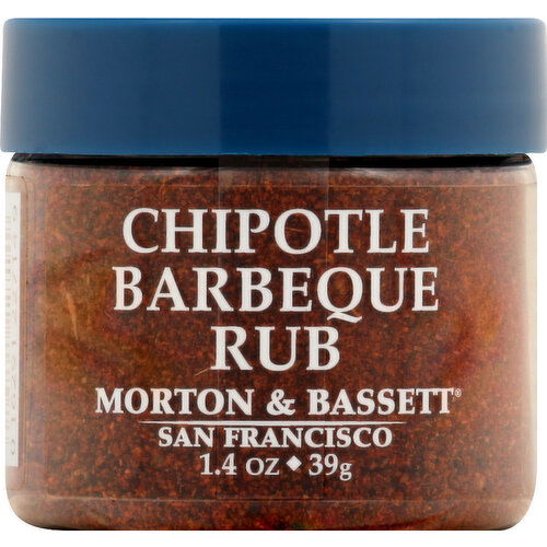 Morton & Bassett Barbeque Rub, Chipotle