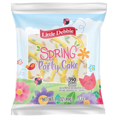 Little Debbie Party Cake, Spring