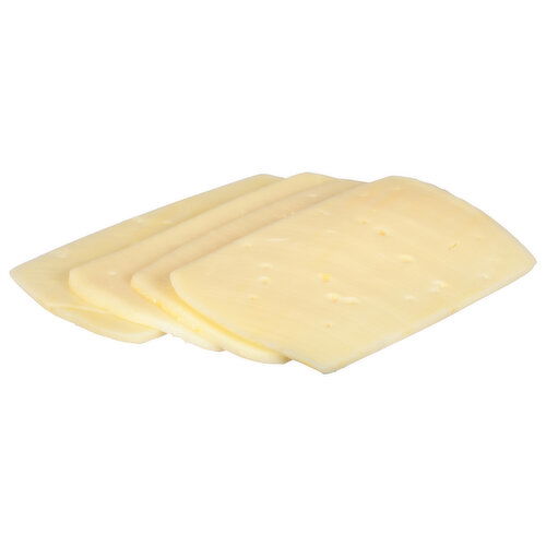 Fresh Fresh Sliced Baby Swiss Cheese Wheel