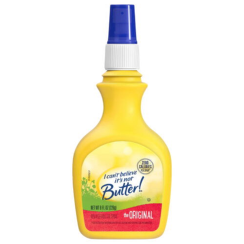 I Can't Believe It's Not Butter! The Original Vegetable Oil Spray - 8 Fluid Ounce