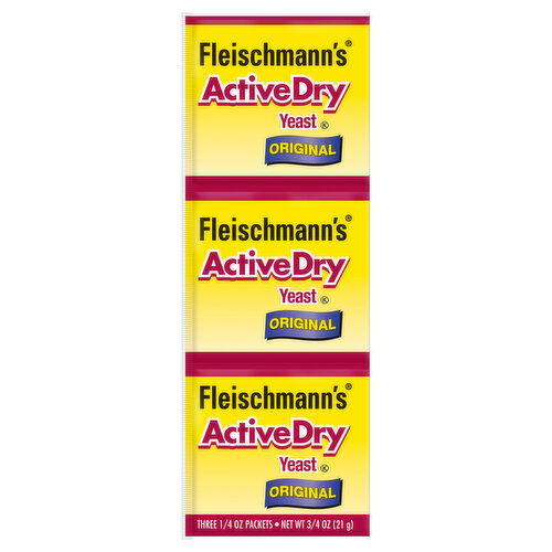 Fleischmann's ActiveDry Original Yeast - 3 Each