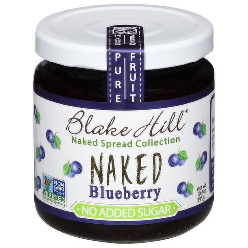 Blake Hill Spread, No Added Sugar, Blueberry, Naked