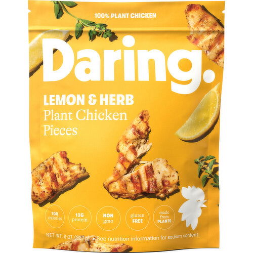 Daring Plant Chicken Pieces, Lemon & Herb