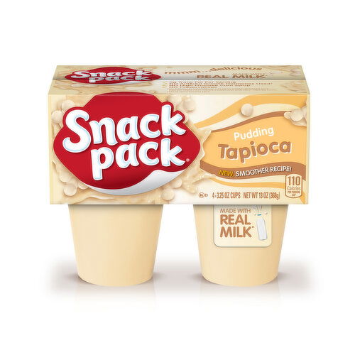 Snack Pack Tapioca Pudding - 3.25 Ounce