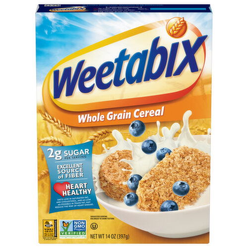 Weetabix Cereal, Whole Grain