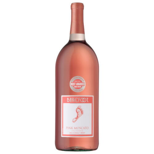 Barefoot Moscato, Pink, California