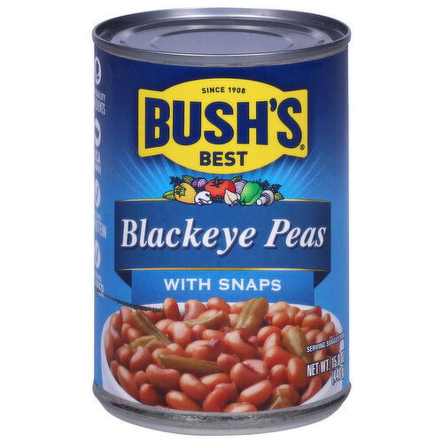 Bush's Best Blackeye Peas, with Snaps