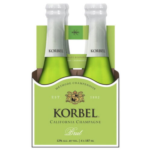 Korbel Champagne, California Champagne