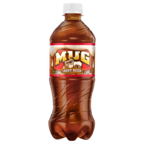 Mug Soda, Root Beer - 20 Fluid Ounce