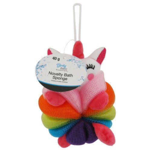 Basic Essentials Bath Sponge, Novelty