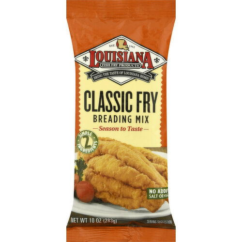 Louisiana Fish Fry Products Classic Fry