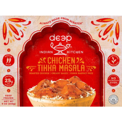 Deep Indian Kitchen Chicken Tikka Masala, Medium Spice