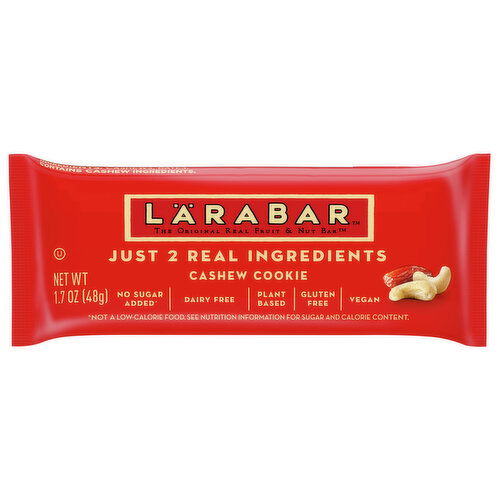 Larabar Fruit & Nut Bar, Cashew Cookie