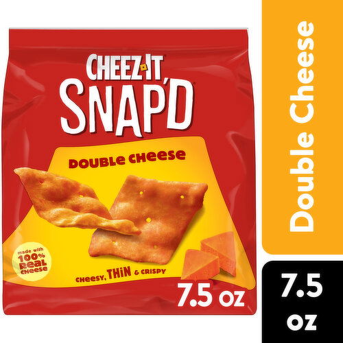 Cheez-It Cheese Cracker Chips, Double Cheese