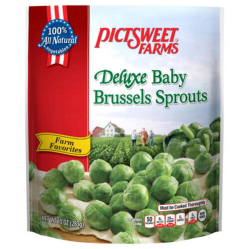 Pictsweet Farms Brussels Sprouts, Deluxe, Baby