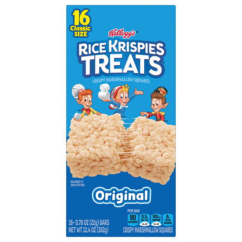 Rice Krispies Treats Crispy Marshmallow Squares, Original