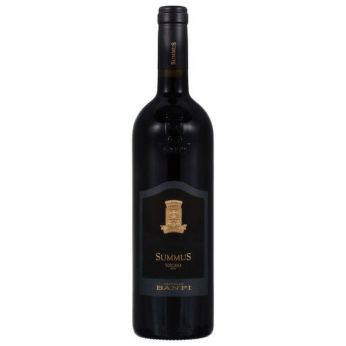 Banfi Red Wine, Summus, Toscana IGT, Castello, 2017