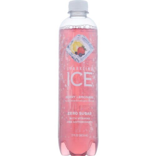 Sparkling Ice Sparkling Water, Zero Sugar, Berry Lemonade