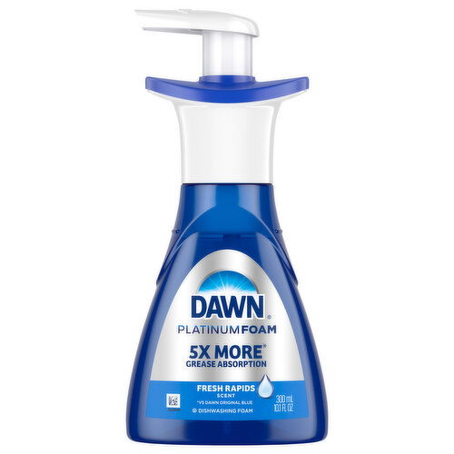 Dawn Fresh Rapids Scent Dishwashing Foam - 10.1 Fluid Ounce