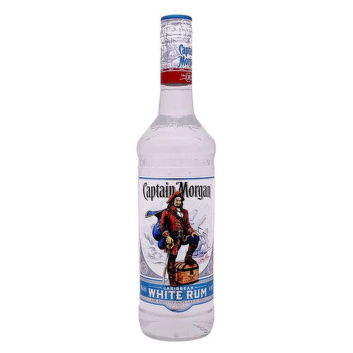 Captain Morgan Signature White Caribbean Light Rum, 750 ml    