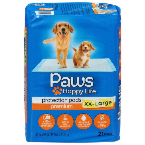 Paws Happy Life Protection Pads, Premium, XX-Large