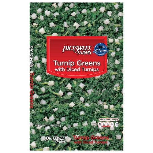 Pictsweet Farms Turnip Greens with Diced Turnips - 28 Ounce