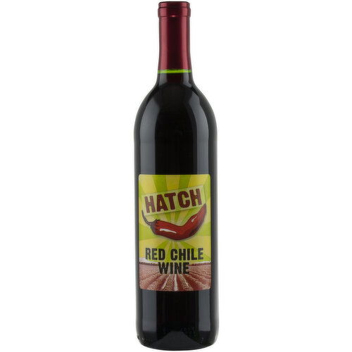 Hatch Red Chile Blend New Mexico Chili Pepper Wine, 750 ml    