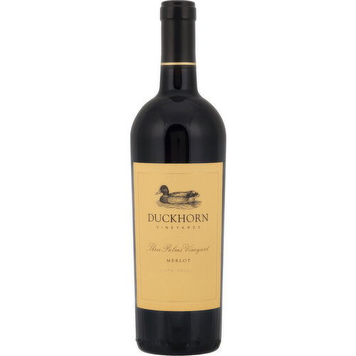 Duckhorn Vineyards Merlot, Three Palms Vineyard, Napa Valley - 750 Milliliter