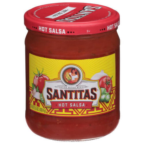Santitas Hot Salsa - 15.5 Ounce